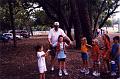 1998 - Indian Princess Opening Campout, Camp Carter, Fort Worth, TX - Blue Heron helping Stehanie with game